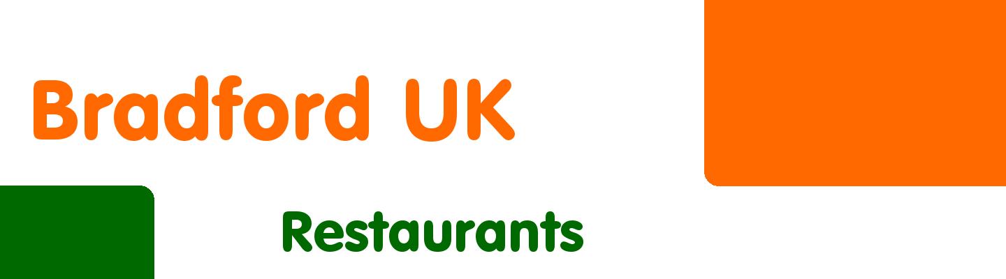 Best restaurants in Bradford UK - Rating & Reviews